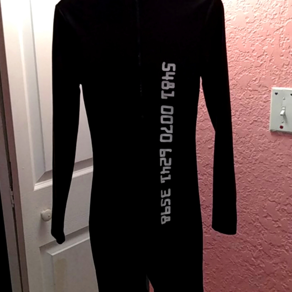 Black bodysuit? One piece